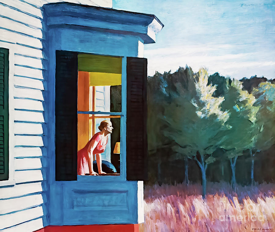 Cape Cod Morning 1950 Painting by Edward Hopper