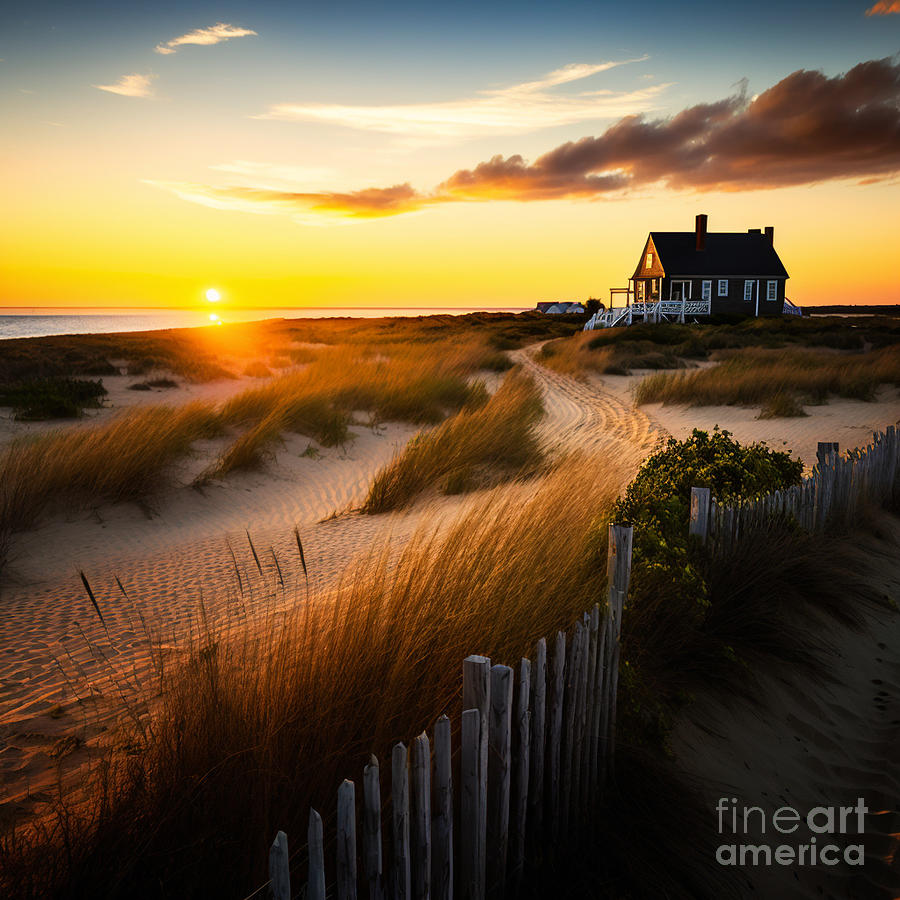 Cape Cod Morning I Digital Art by Jay Schankman