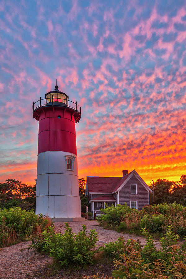 Cape Cod Nauset Beach Lighthouse Photograph by Juergen Roth