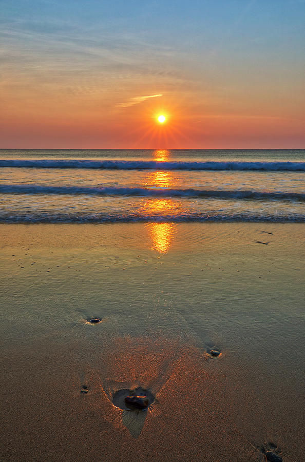 Cape Cod Sunrise at Cahoon Hollow Beach Photograph by Juergen Roth