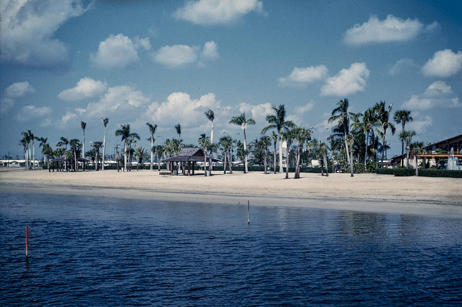 Cape Coral Yacht Club Beach 1962-63 Photograph by Unknown