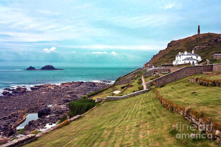 Architecture Photograph - Cape Cornwall by Terri Waters