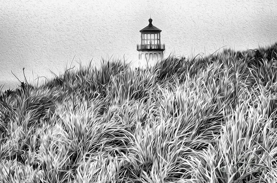 Cape Disappointment Lighthouse Washington Photograph by Bob Christopher