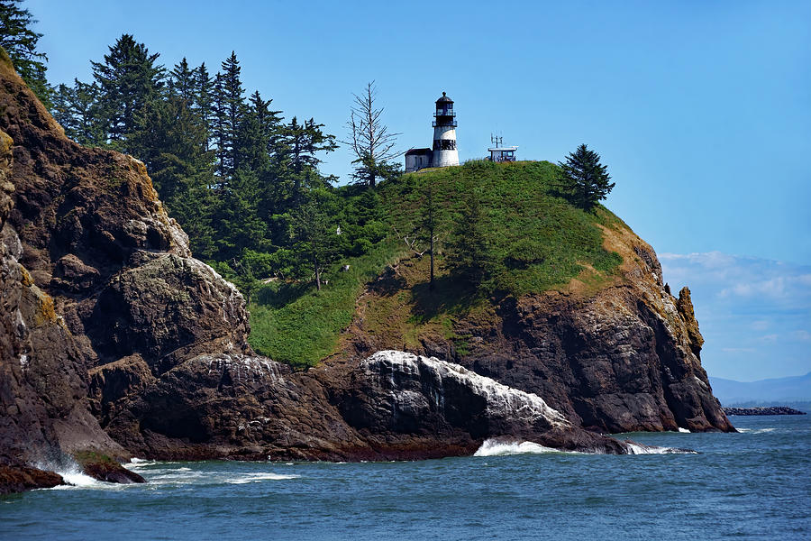 Cape Disappointment Lighthouse - Washington Photograph by Nikolyn McDonald