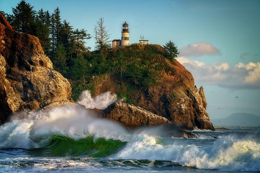 Lighthouse Photograph - Cape Disappointment  by Rick Berk