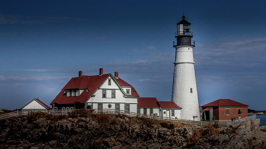 Cape Elizabeth Lighthouse  Photograph by Debra Forand