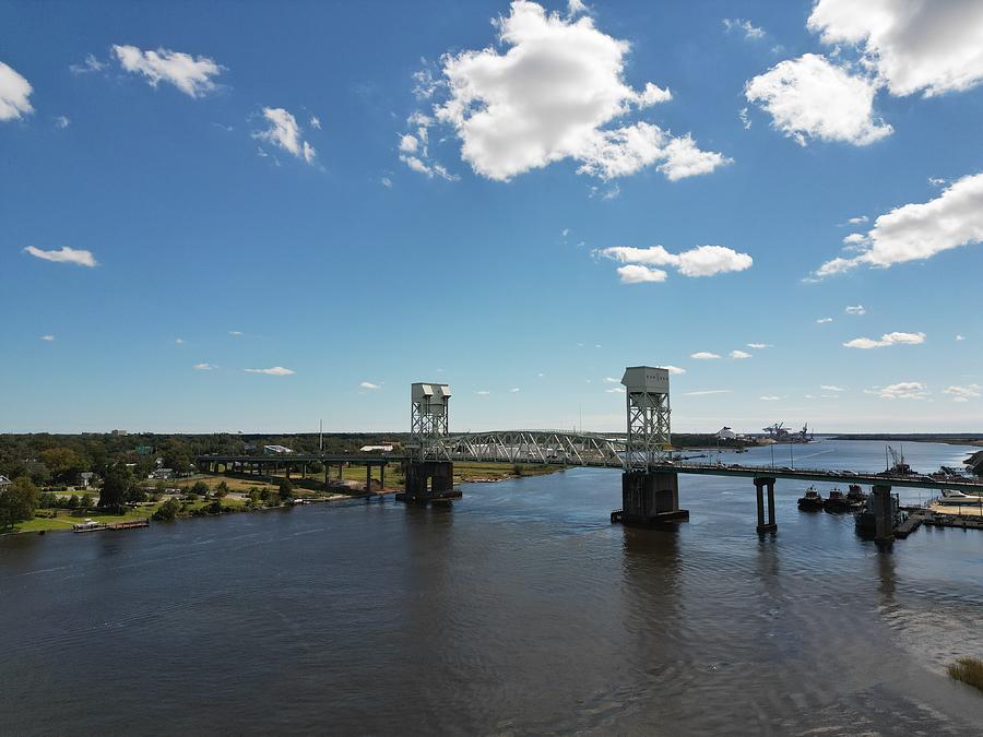 Cape Fear Draw Bridge Photograph by Donald Coogan - Fine Art America