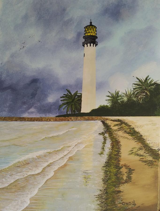 Cape Florida Painting by Kevin Oneal