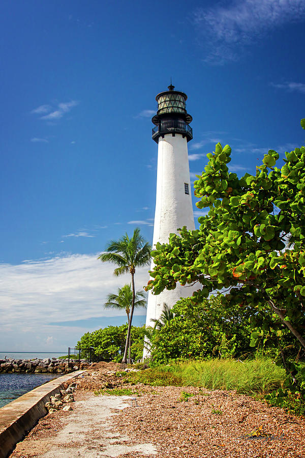 Cape Florida Lighthouse 3 Photograph by Alan Hausenflock