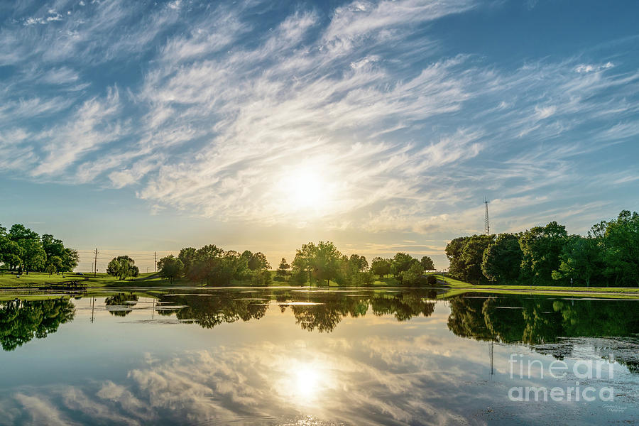 Cape Girardeau County Lake Sunset Photograph by Jennifer White