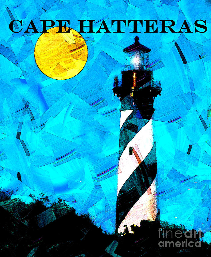 Cape Hatteras  Mixed Media by David Lee Thompson