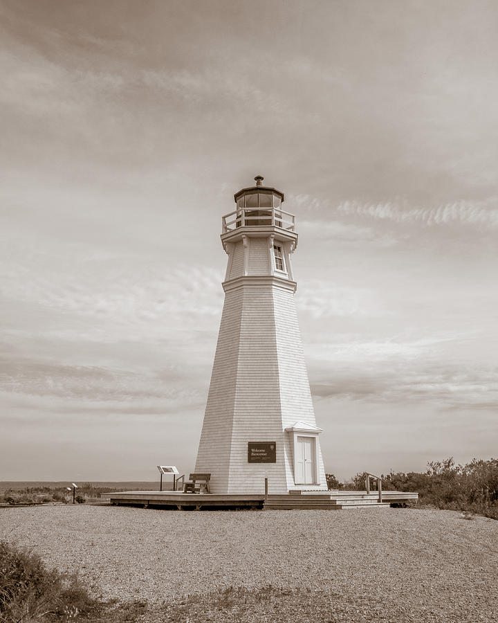 Cape Jourmein Lighthouse Photograph by Mark Llewellyn