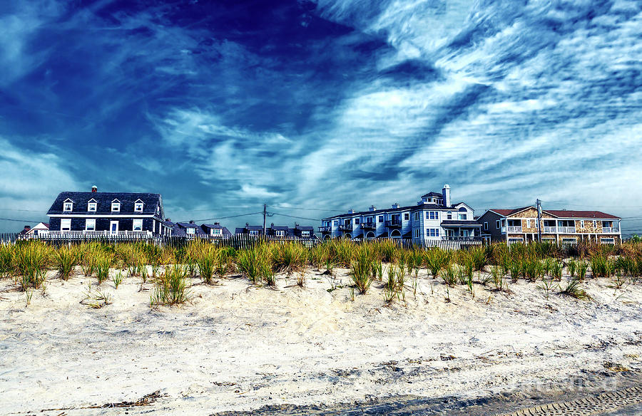 Cape May Beach House Colors in New Jersey Photograph by John Rizzuto