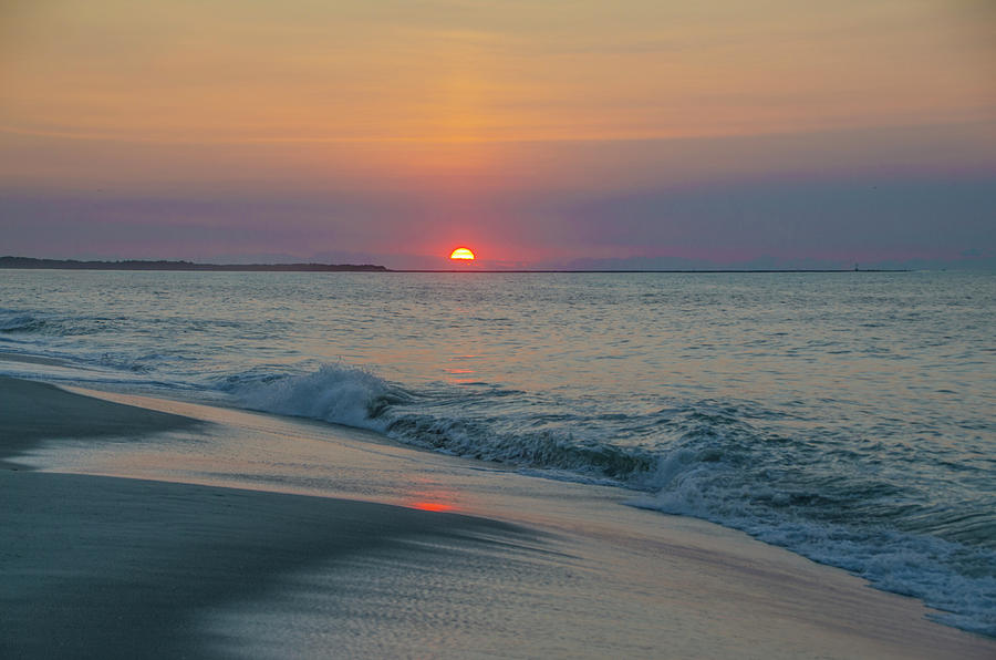 Cape May New Jersey- Beautiful Sunrise Photograph by Bill Cannon