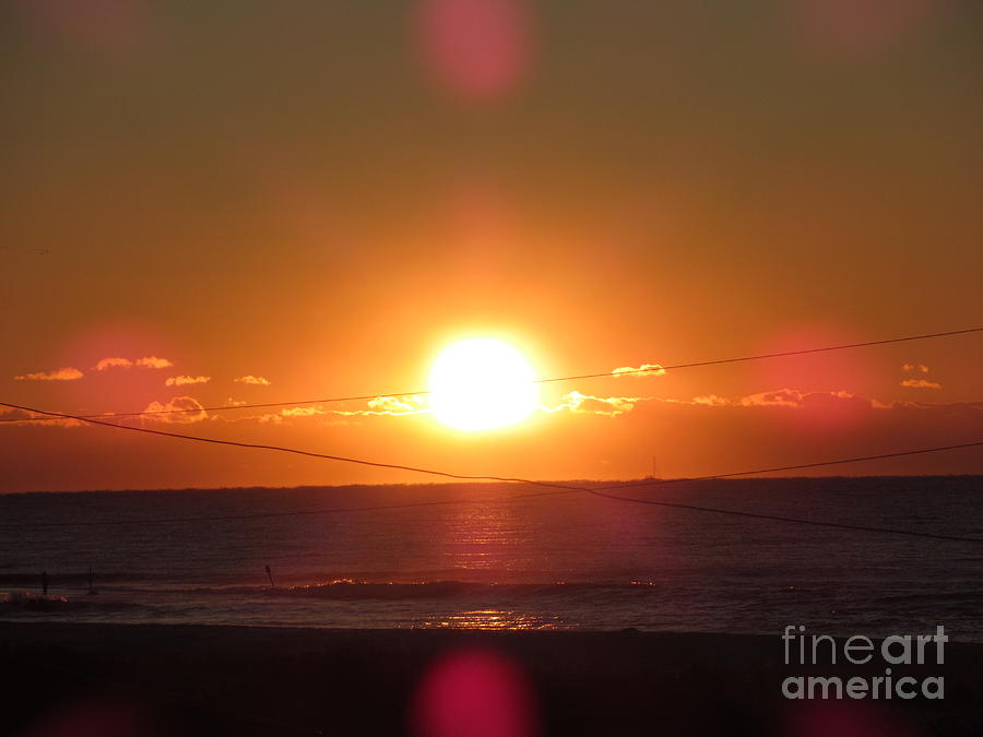 Cape May Sunrise Photograph by Susan Carella
