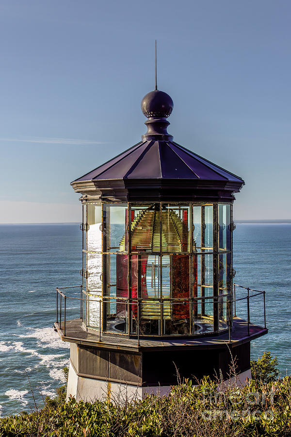  Cape Meares Lighthouse Becon Photograph by Jon Burch Photography