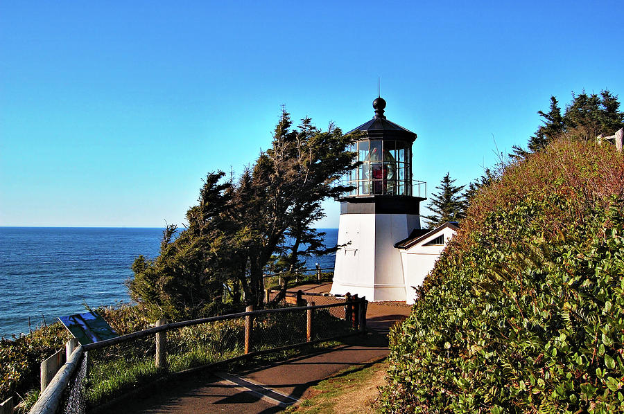 Cape Meares Lighthouse Photograph by Ben Prepelka