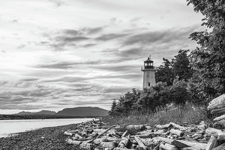 Cape Mudge Lighthouse Photograph by Claude Dalley