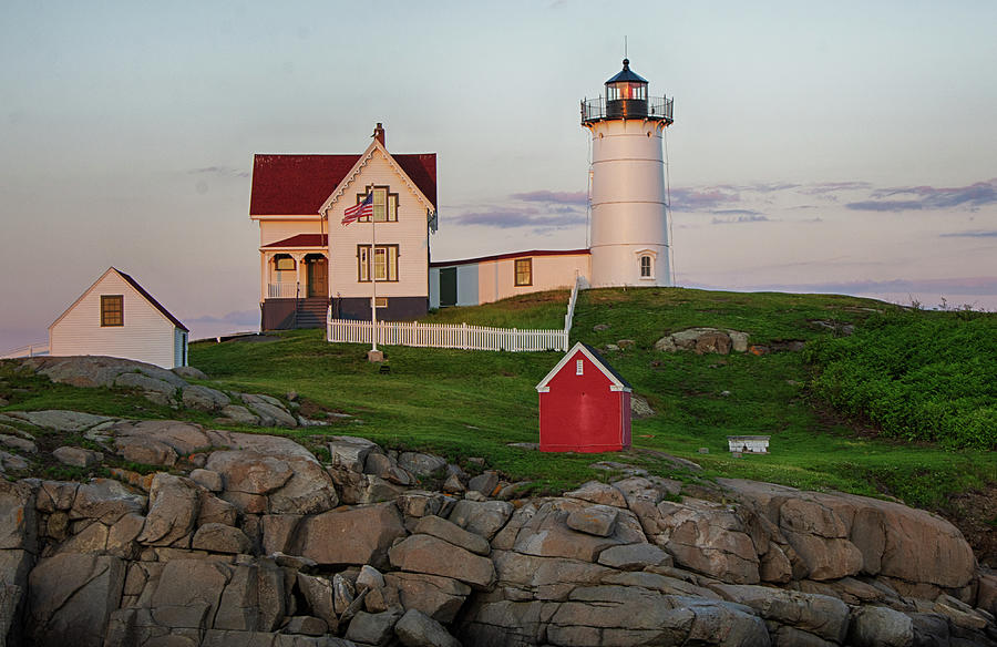Cape Neddick Light Photograph by Eleanor Bortnick - Fine Art America