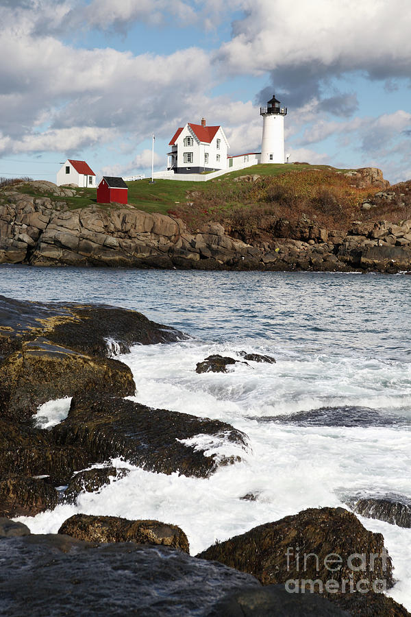 Cape Neddick Lighthouse Photograph by Bryan Attewell