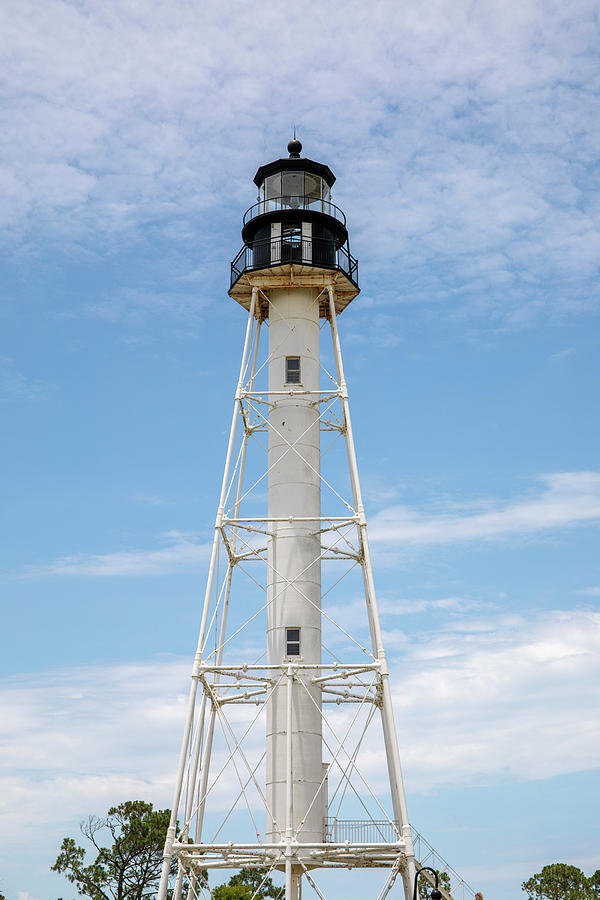 Cape San Blas Lighthouse Photograph by Dan Sproul