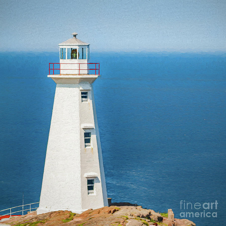 Cape Spear Lighthouse Photograph by Liz Leyden