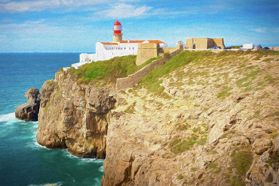 Cape St. Vicente Lighthouse - Algarve, Portugal - Picturesque Edition  Photograph by Jordi Carrio Jamila
