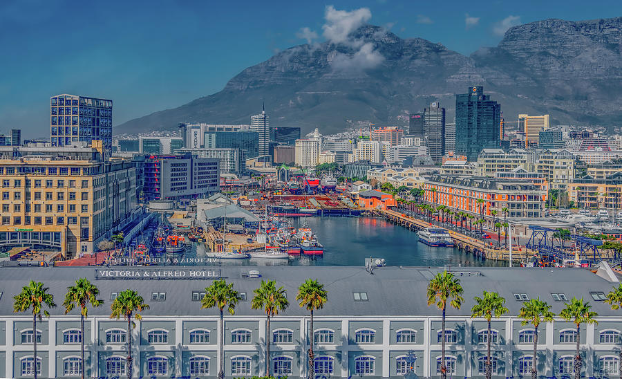 Capetown City View Photograph by Marcy Wielfaert