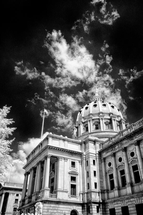 State Capital Dome - Pa Photograph by Paul W Faust - Impressions of Light