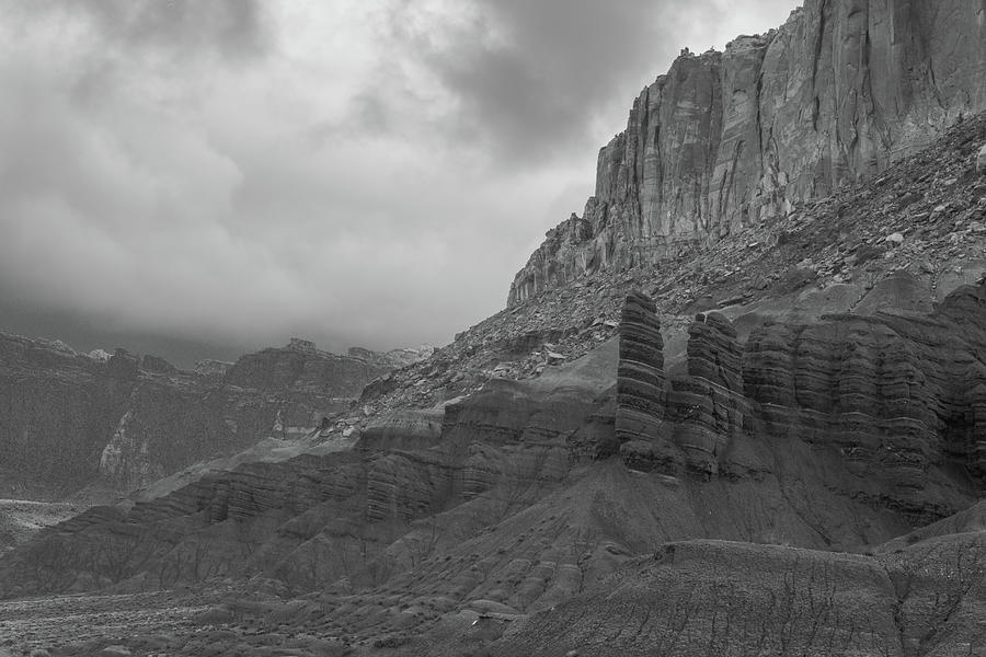 Capital Reef in the Rain Photograph by Peter J Sucy