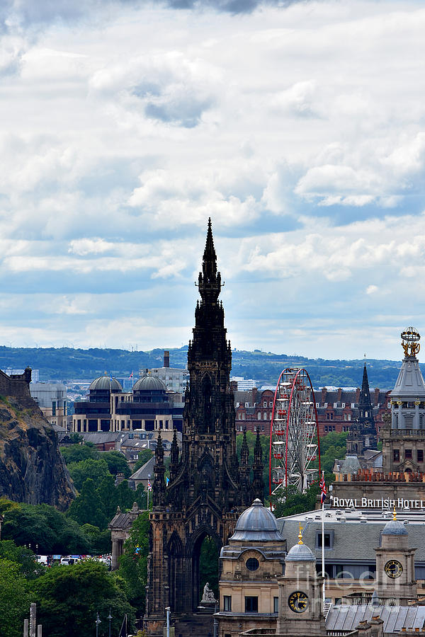 Capital View, Edinburgh, Scotland Photograph by Yvonne Johnstone
