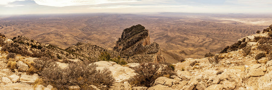 Capitan Panorama Photograph by Kelly VanDellen