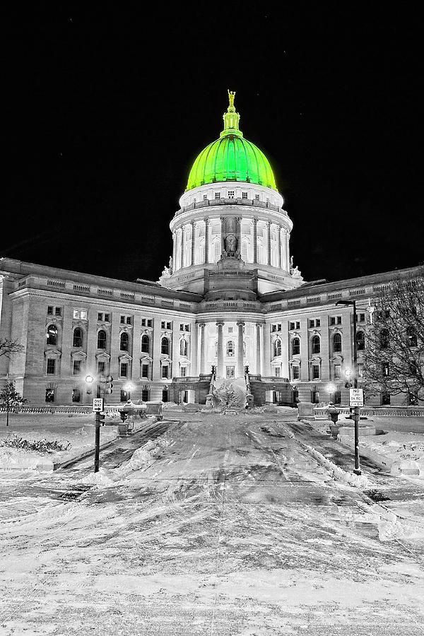 Capitol 5b, Madison, Wisconsin Photograph by Steven Ralser