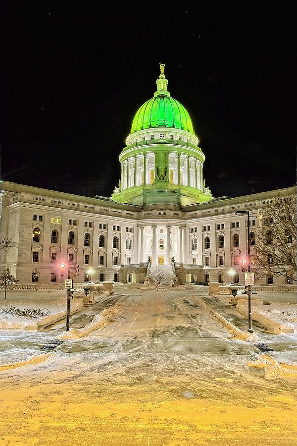 Capitol 5c, Madison, Wisconsin Photograph by Steven Ralser