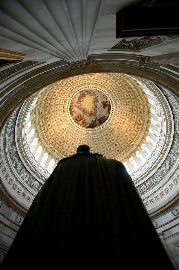 Capitol building rotunda, Washington DC Photograph by Pnc