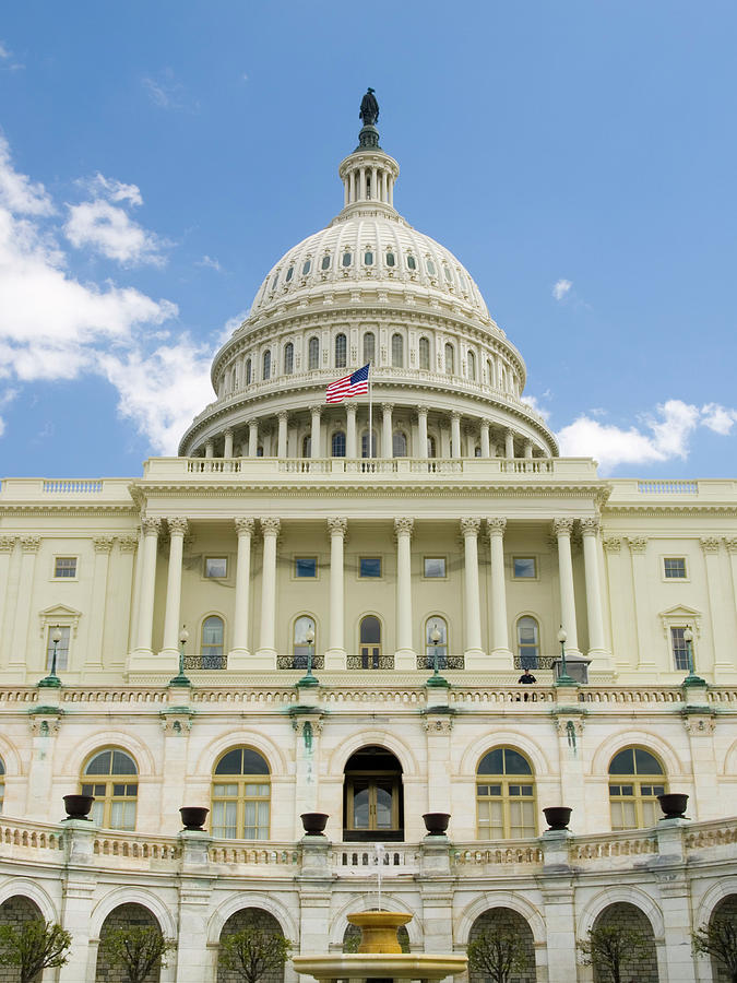 Capitol Closeup Photograph by Tara Krauss