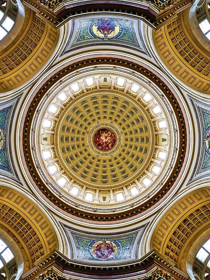 Capitol Dome, Madison, Wisconsin 2 Photograph by Steven Ralser