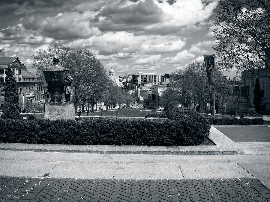 Capitol - Madison - Wisconsin from Bascom Hall 2 Photograph by Steven Ralser