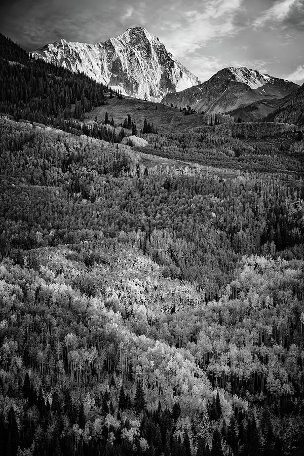 Black And White Photograph - Capitol Peak Black and White by Rick Berk