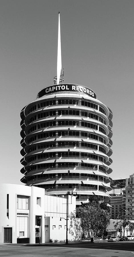Capitol Records Building Photograph by Mike McGlothlen