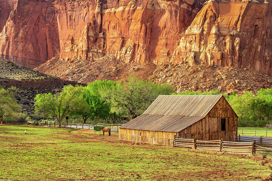 Capitol Reef Barn Photograph by Pierre Leclerc Photography