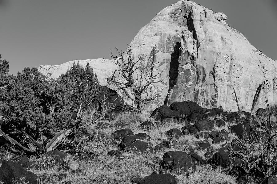 Capitol Reef Black and white Photograph by Nathan Wasylewski