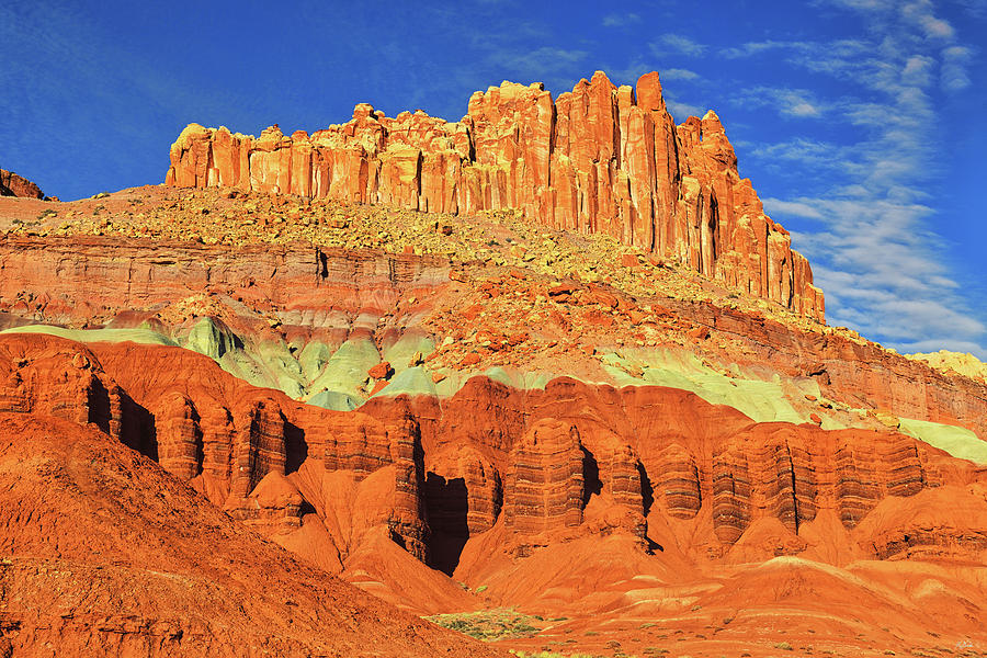 Capitol Reef Castle Photograph by Greg Norrell