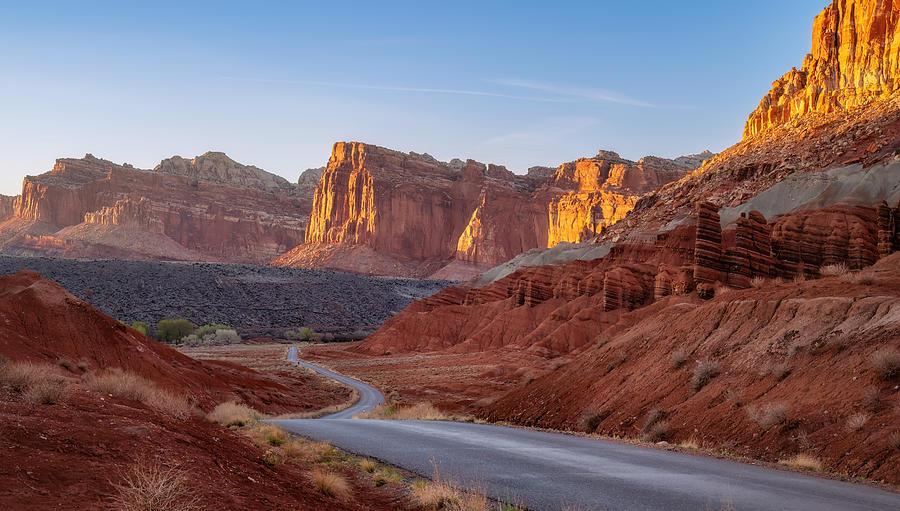 Capitol Reef National Park Scenic Drive Photograph By Michael J Bauer ...