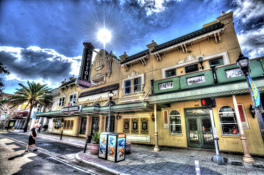 Capitol Theater in Clearwater FL Photograph by Rick Anson Fine Art
