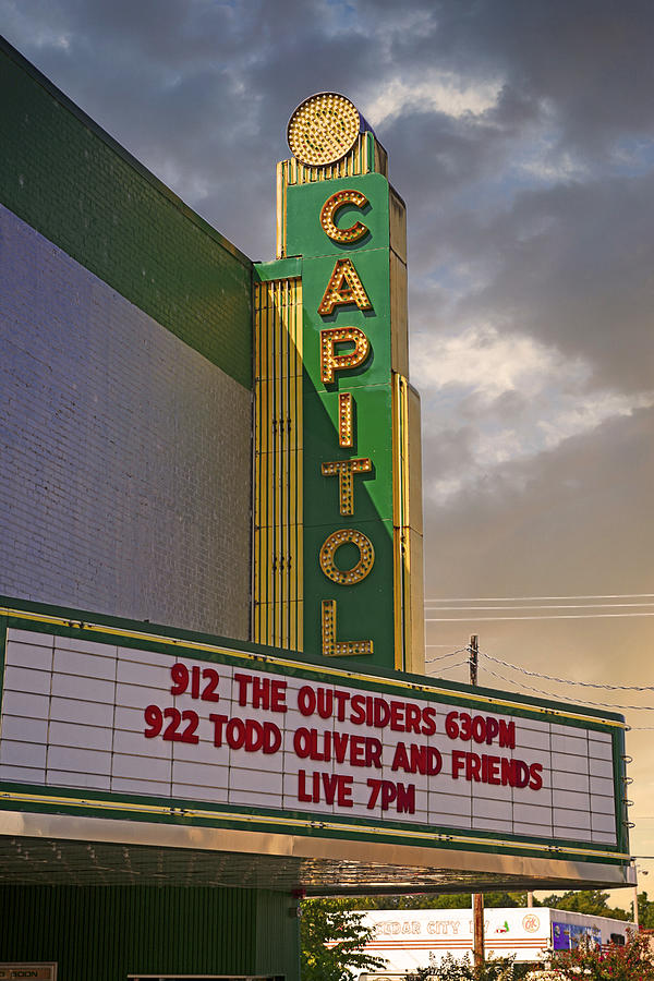 Capitol Theater Lebanon TN Photograph by Chris Smith