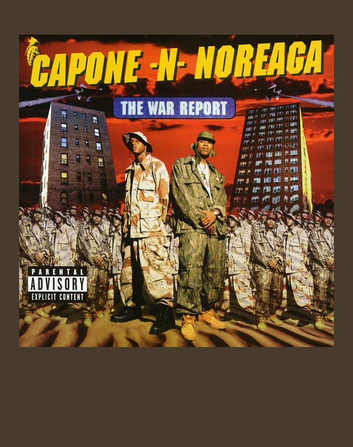 Capone And Noreaga The War Report Cover Art Supreme Classic Tshirt