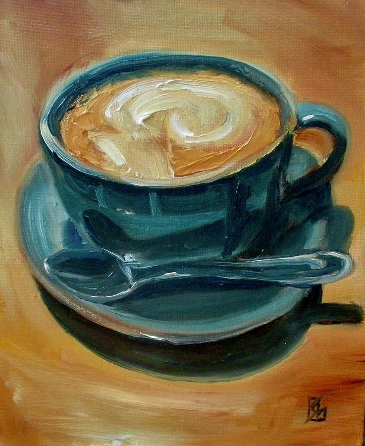 Cappuccino Painting by Lee Stockwell