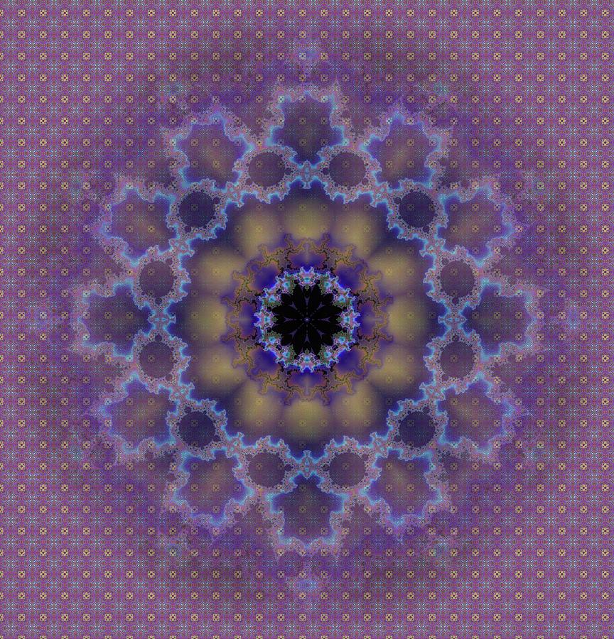 Capra CGI Mandala Digital Art by Larry Capra