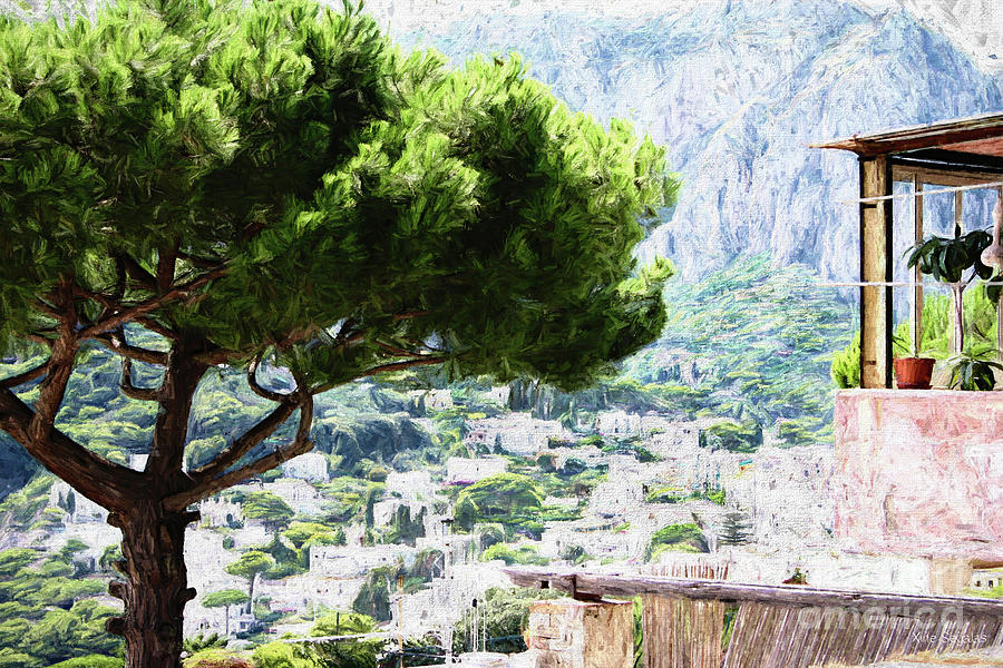 Capri Hillside Photograph by Xine Segalas